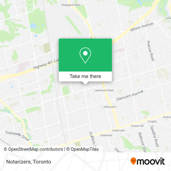 Notarizers map
