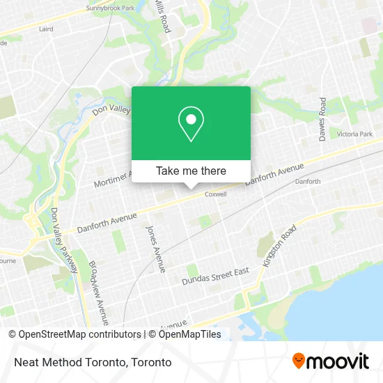 Neat Method Toronto map