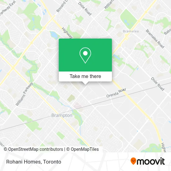 Rohani Homes map