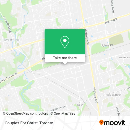 Couples For Christ map