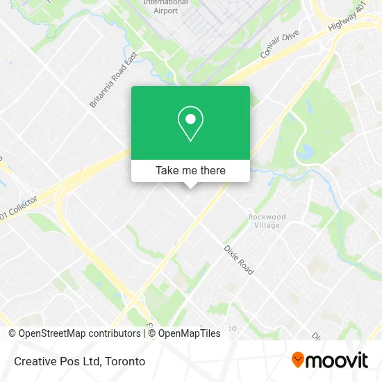 Creative Pos Ltd map