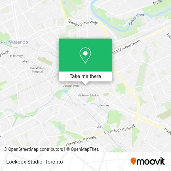 Lockbox Studio map