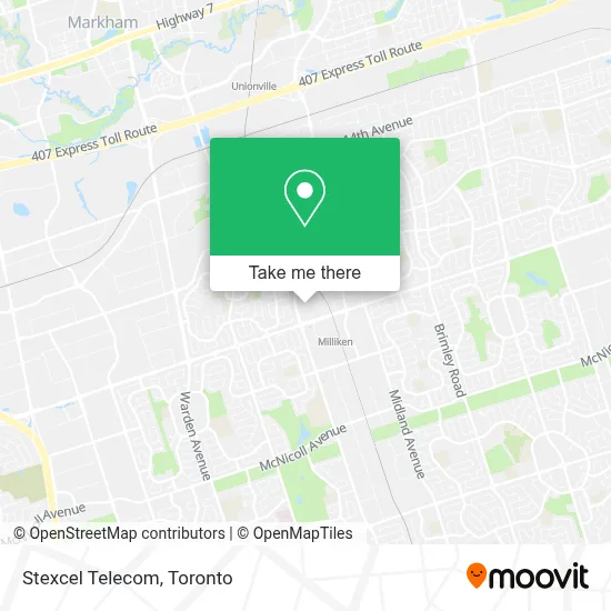 Stexcel Telecom map