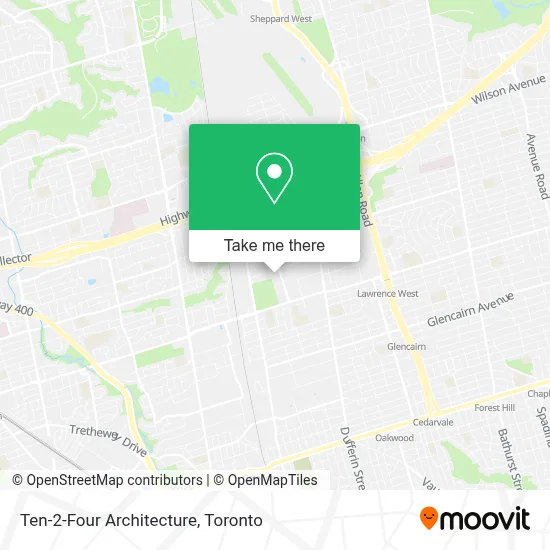 Ten-2-Four Architecture map