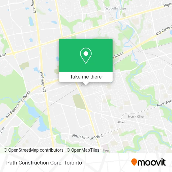 Path Construction Corp map