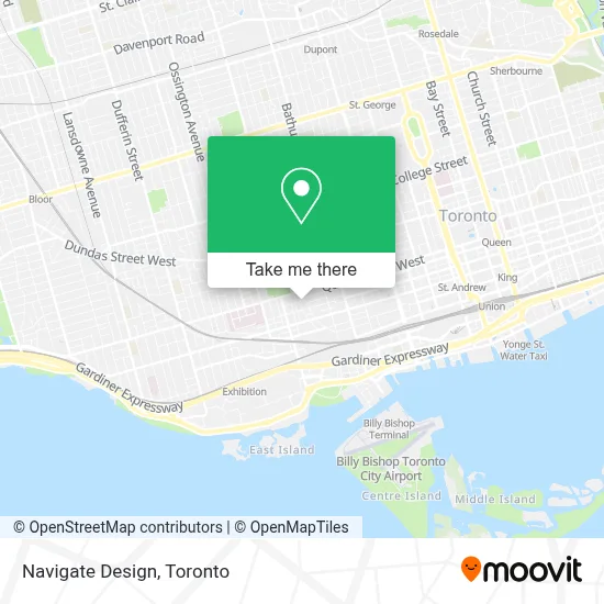 Navigate Design map