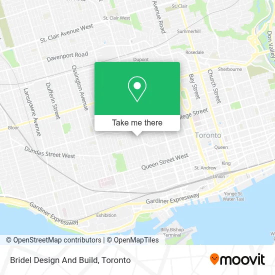 Bridel Design And Build map