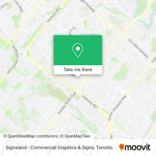 Signsland - Commercial Graphics & Signs map