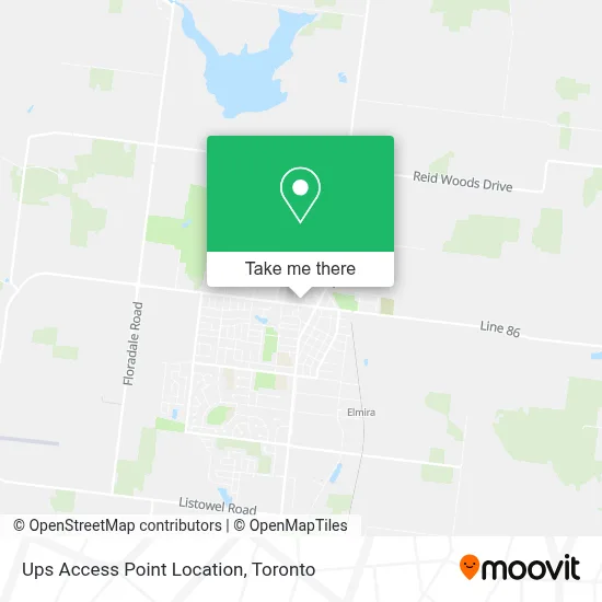 Ups Access Point Location plan