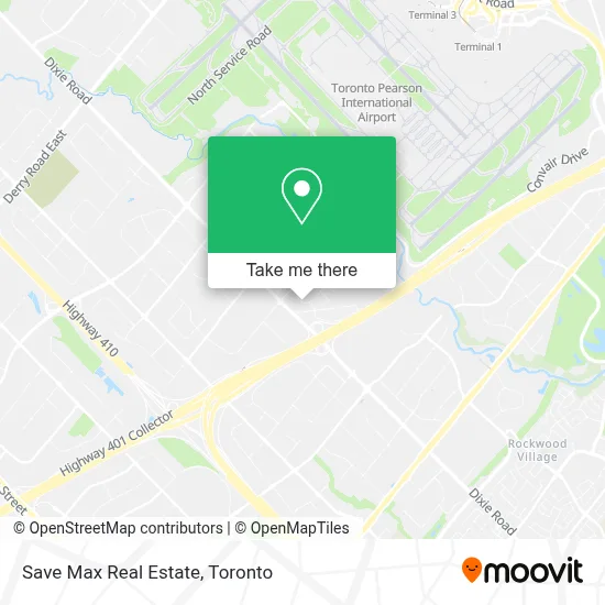 Save Max Real Estate map