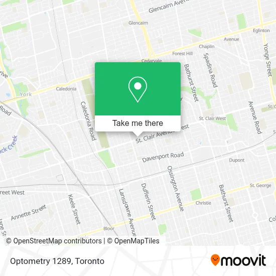 Optometry 1289 map