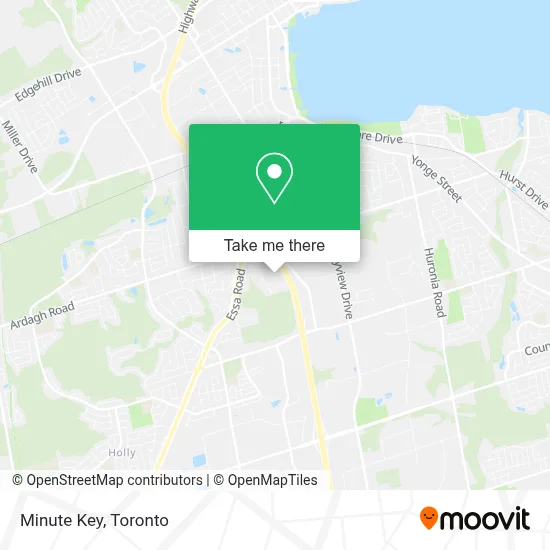 Minute Key map