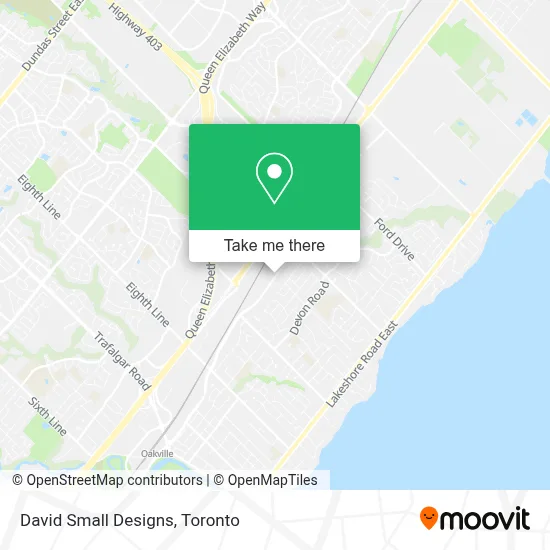 David Small Designs map