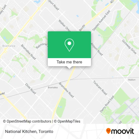National Kitchen map