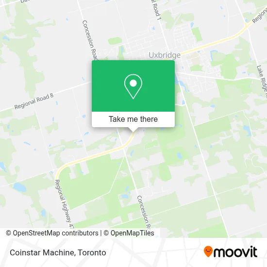 Coinstar Machine map