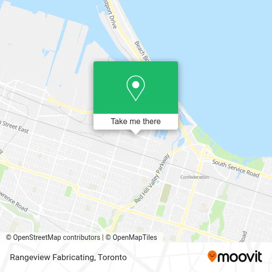 Rangeview Fabricating map