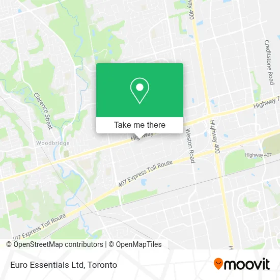 Euro Essentials Ltd map