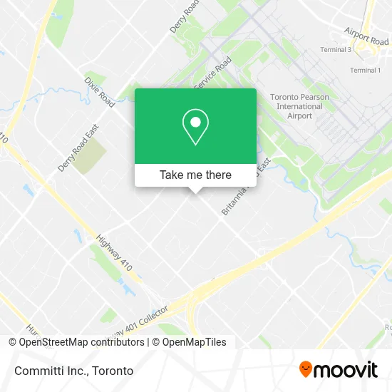 Committi Inc. map
