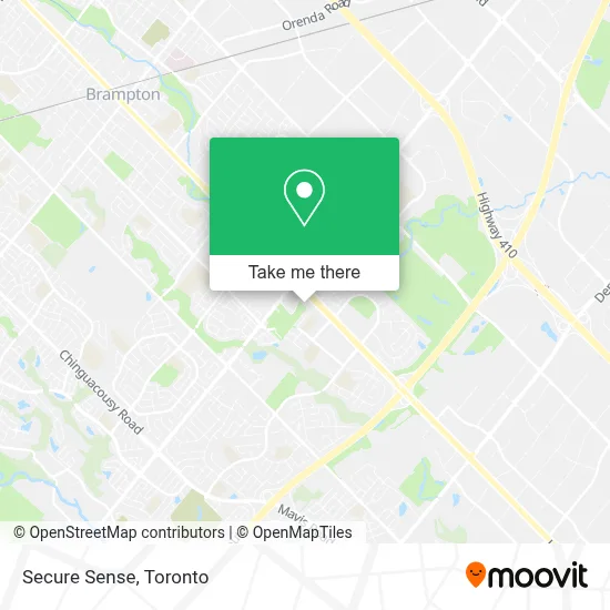 Secure Sense map