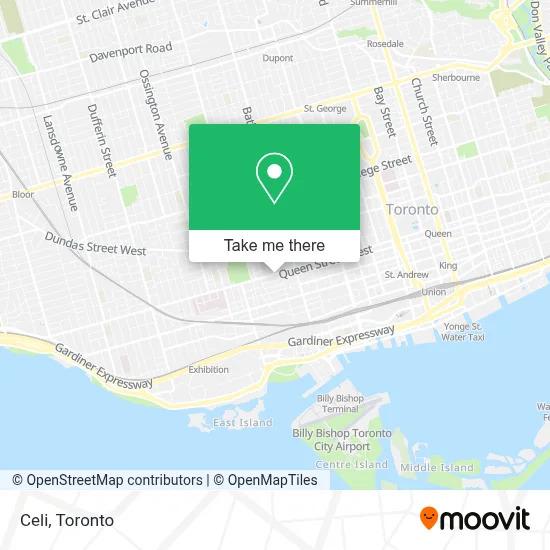 Celi map
