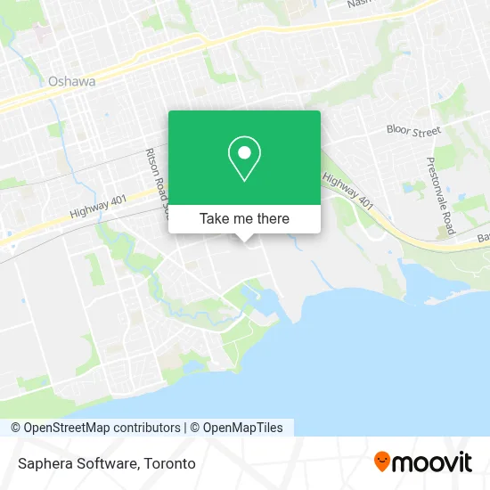 Saphera Software map