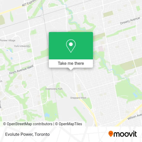 Evolute Power map