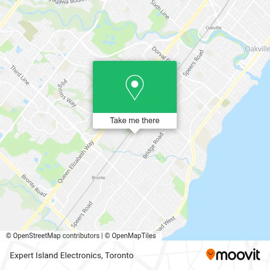 Expert Island Electronics map