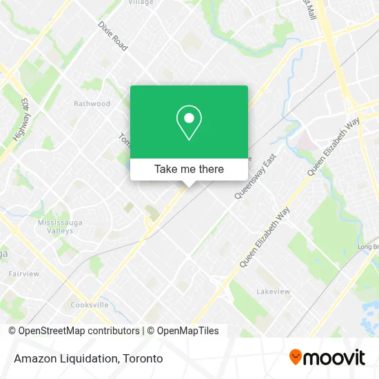 Amazon Liquidation map