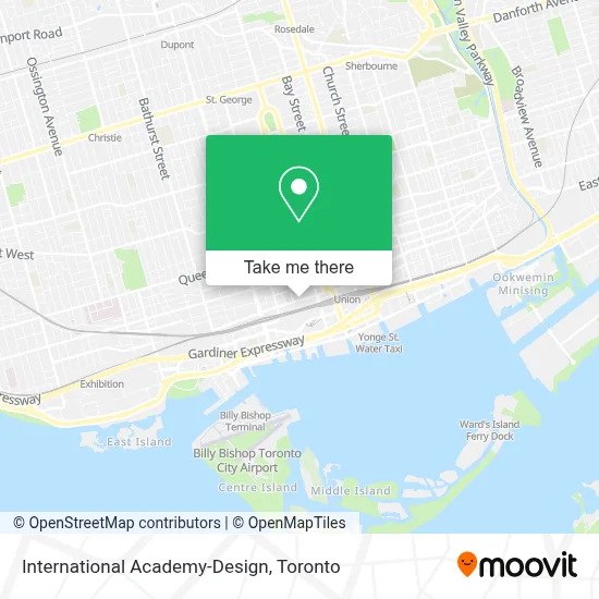 International Academy-Design map