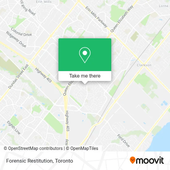 Forensic Restitution map