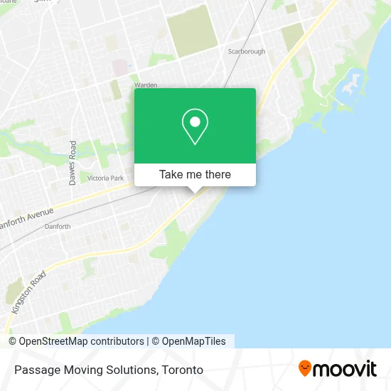 Passage Moving Solutions map