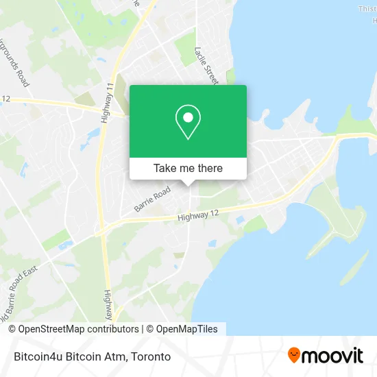 Bitcoin4u Bitcoin Atm map