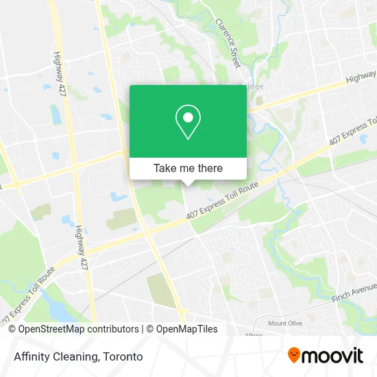 Affinity Cleaning map