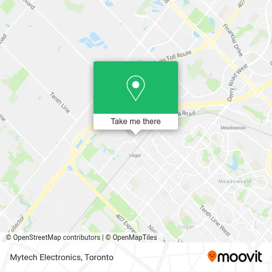 Mytech Electronics map