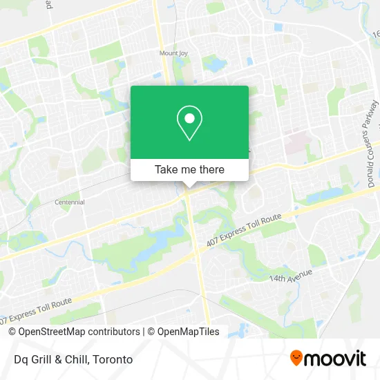 Dq Grill & Chill map