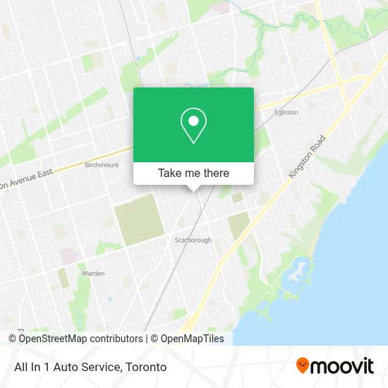 All In 1 Auto Service map