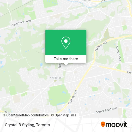 Crystal B Styling map