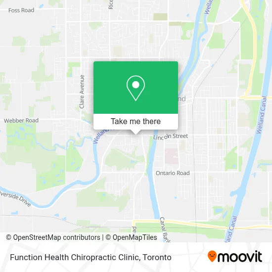 Function Health Chiropractic Clinic map