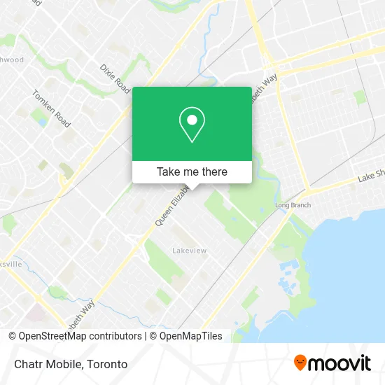Chatr Mobile map