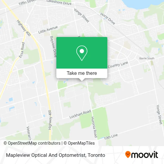 Mapleview Optical And Optometrist map