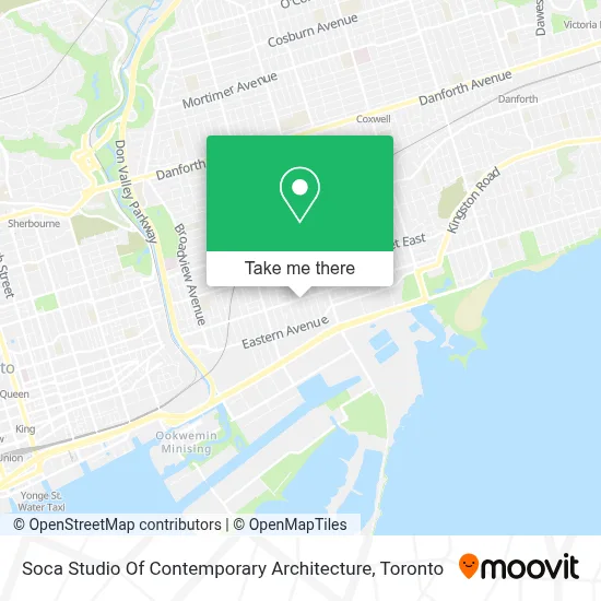 Soca Studio Of Contemporary Architecture map