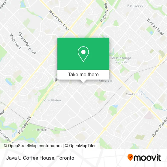 Java U Coffee House plan