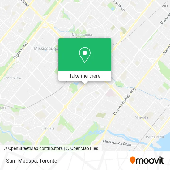 Sam Medspa map