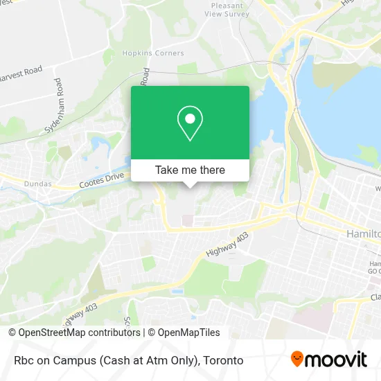 Rbc on Campus (Cash at Atm Only) map
