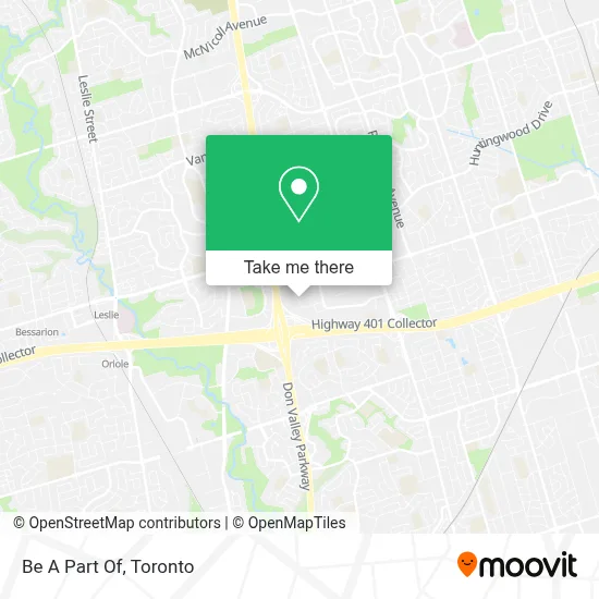 Be A Part Of map