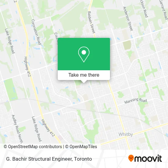 G. Bachir Structural Engineer map