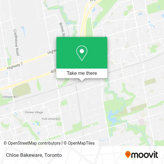 Chloe Bakeware map