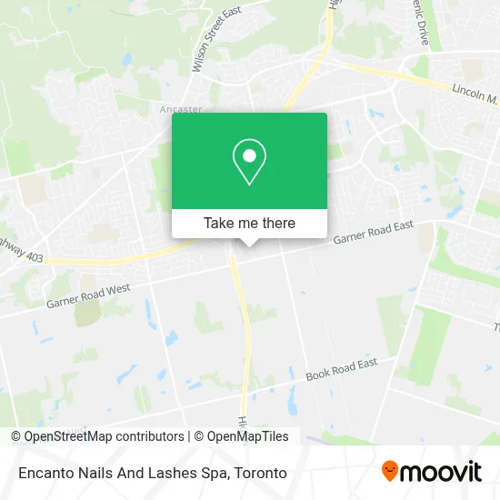 Encanto Nails And Lashes Spa map