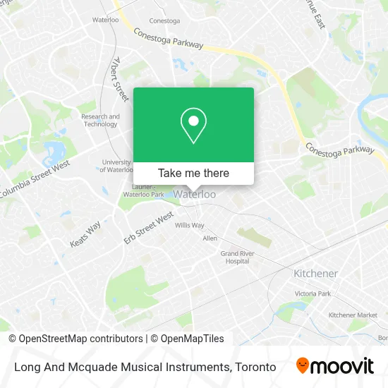 Long And Mcquade Musical Instruments map
