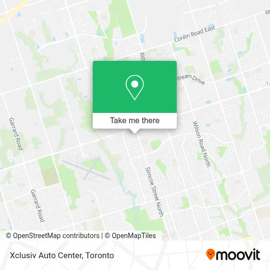 Xclusiv Auto Center map